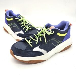 Keds K-89 Suede/Leather Sneakers | Blue Multi | Women’s 9.5 M | New Without Box